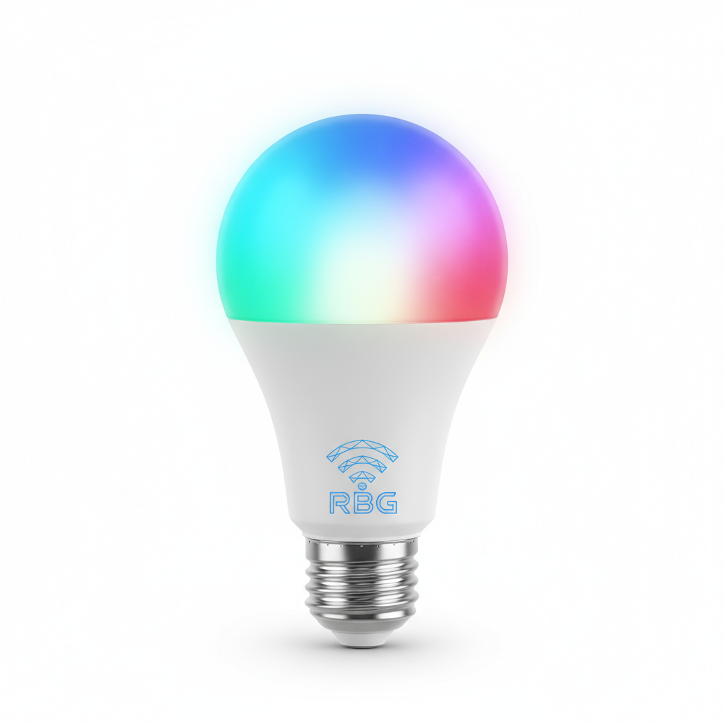 Smart RGB WiFi light bulb