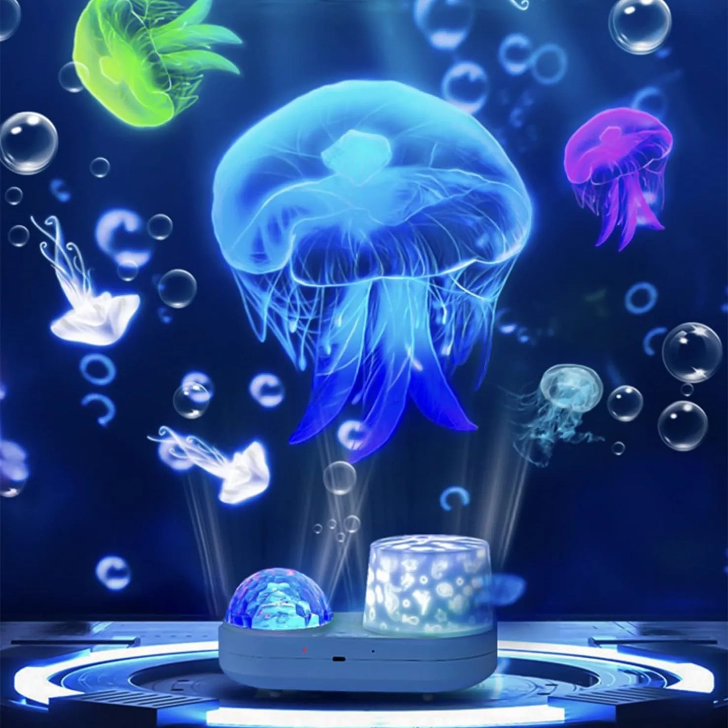 Star and Ocean Wave Projector with 6 Patterns