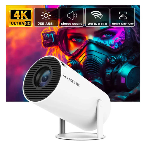 Magcubic HY300 Pro 4K Projector, Android 11, Wi-Fi 6