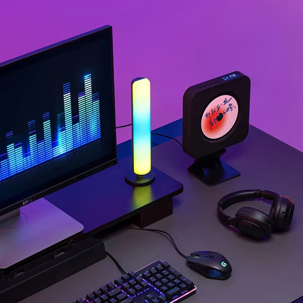 RGB rhythmic USB music light for decoration