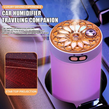 Wireless air humidifier, starry sky projector, RGB night light