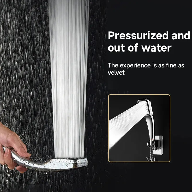 Square Shower Head 300 Holes, Water Saving