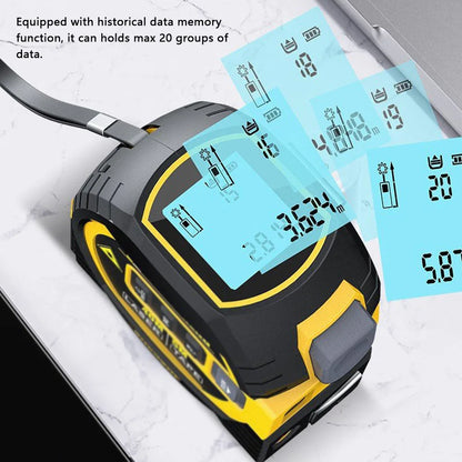 5m Laser Measurer, Digital Steel Tape Measure
