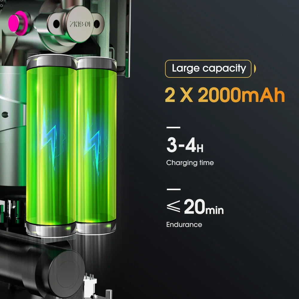 CARSUN Portable Electric Pump, LED, for Tires and Balls