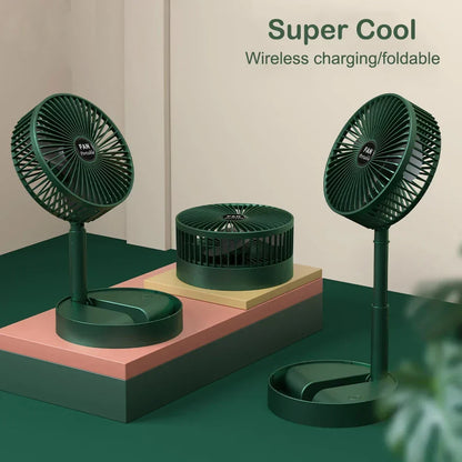 Foldable mini USB fan quiet portable