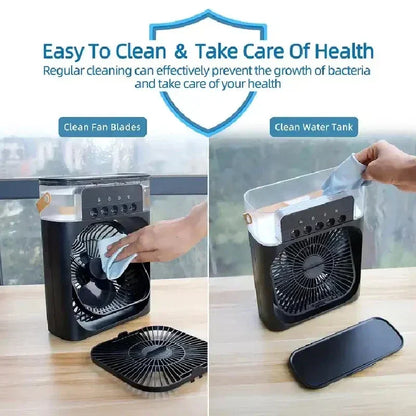 3-in-1 USB Portable Air Conditioner with Humidifier