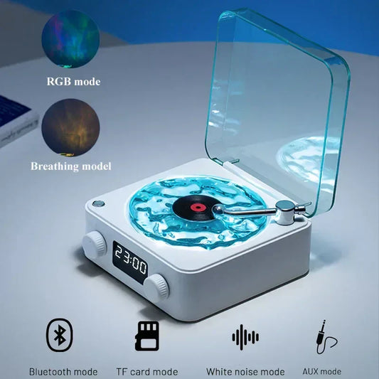 Retro Portable Bluetooth Speaker with White Noise