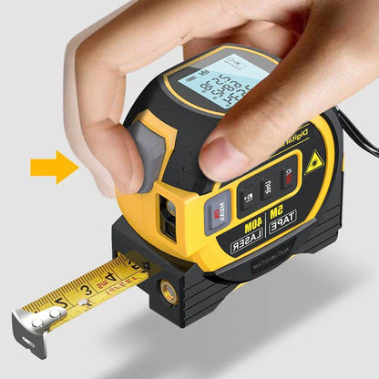 5m Laser Measurer, Digital Steel Tape Measure