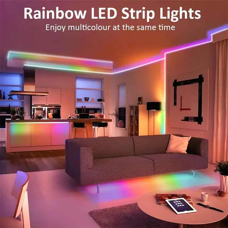 RGBIC Neon LED Strip, Waterproof, Wall Decoration