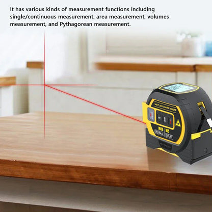 5m Laser Measurer, Digital Steel Tape Measure