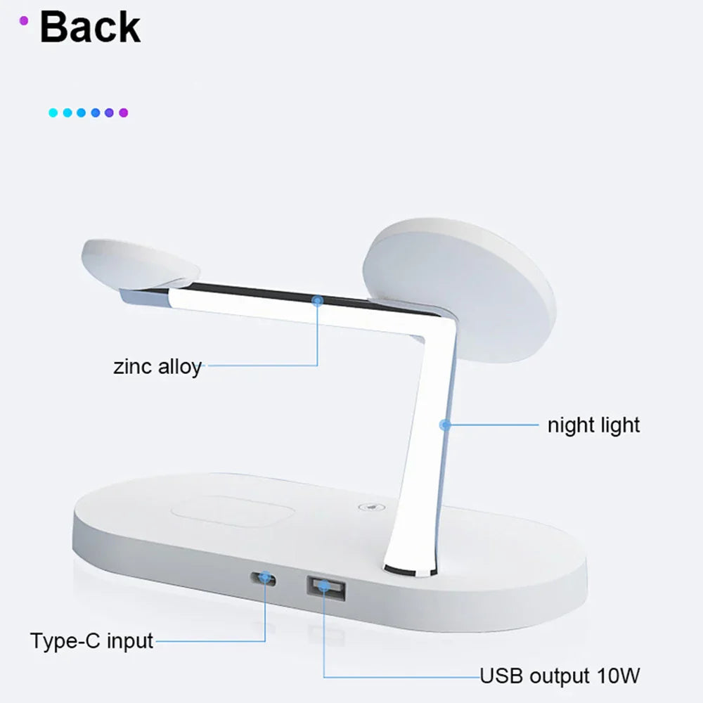 3-in-1 Charging Station, Fast Charging iPhone, Apple Watch, AirPods