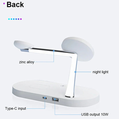 3-in-1 Charging Station, Fast Charging iPhone, Apple Watch, AirPods