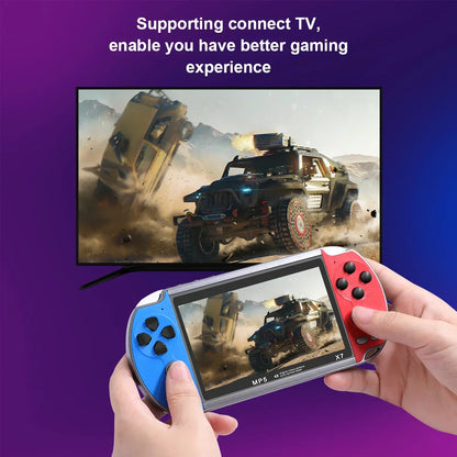 GAMINJA X7 game console, 4.3 inches, 10000 built-in games
