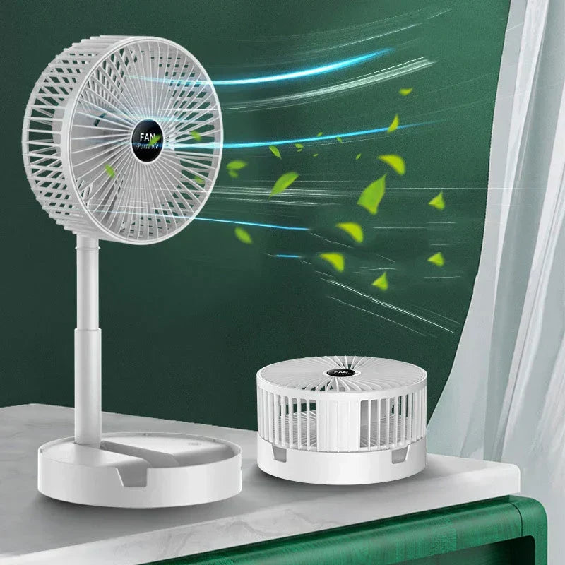 Foldable mini USB fan quiet portable