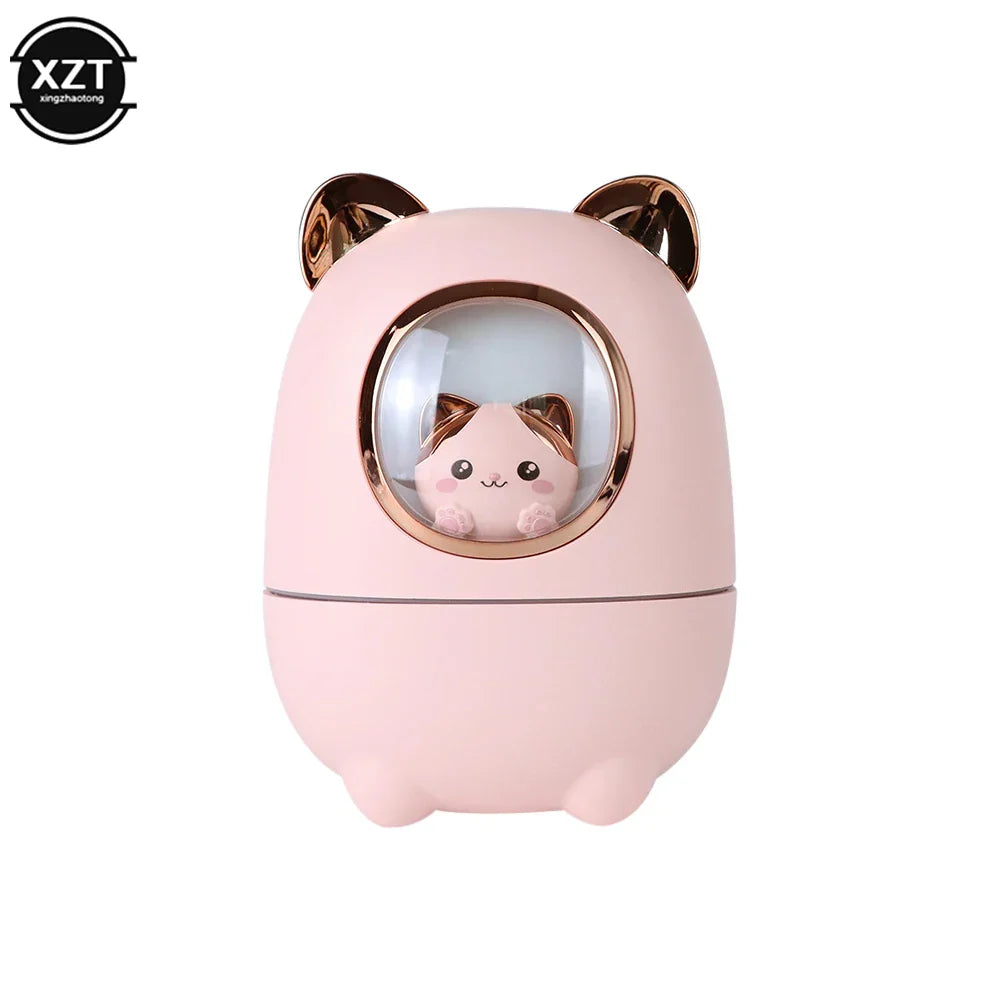 USB kitten humidifier, quiet with night light