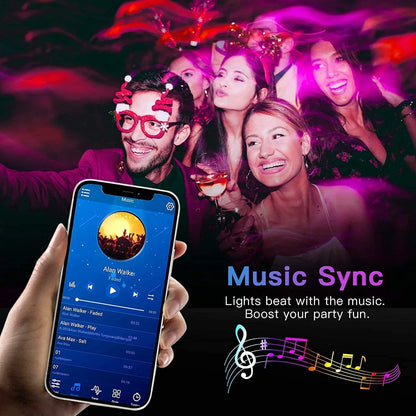 RGB 5050 LED Strip, Bluetooth Control, for TV Decoration