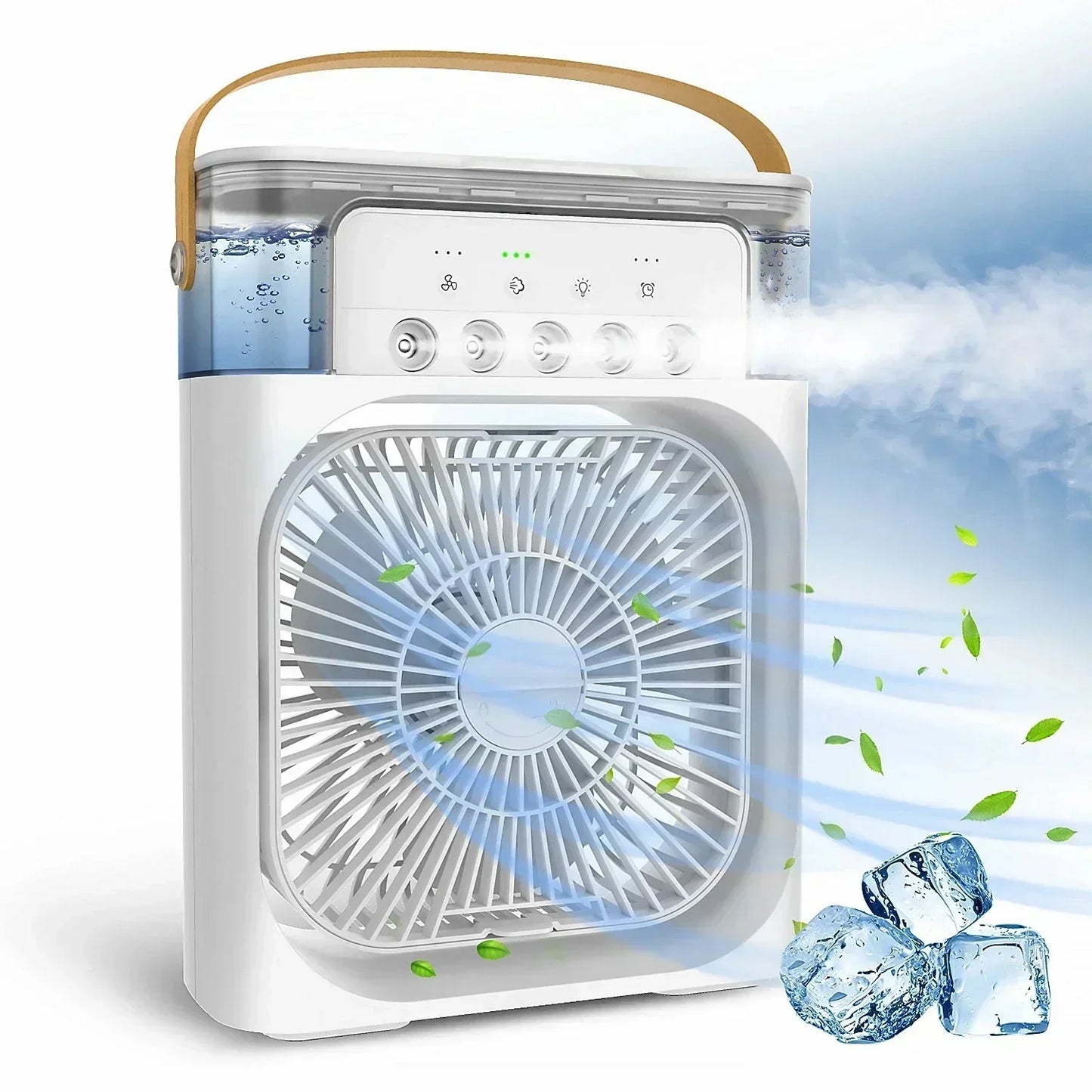 3-in-1 USB Portable Air Conditioner with Humidifier