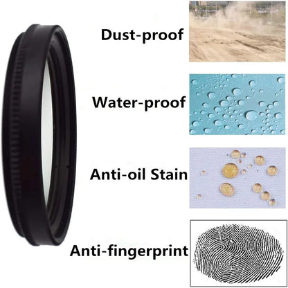 CPL 37-82mm polarizing filter, ultra slim frame