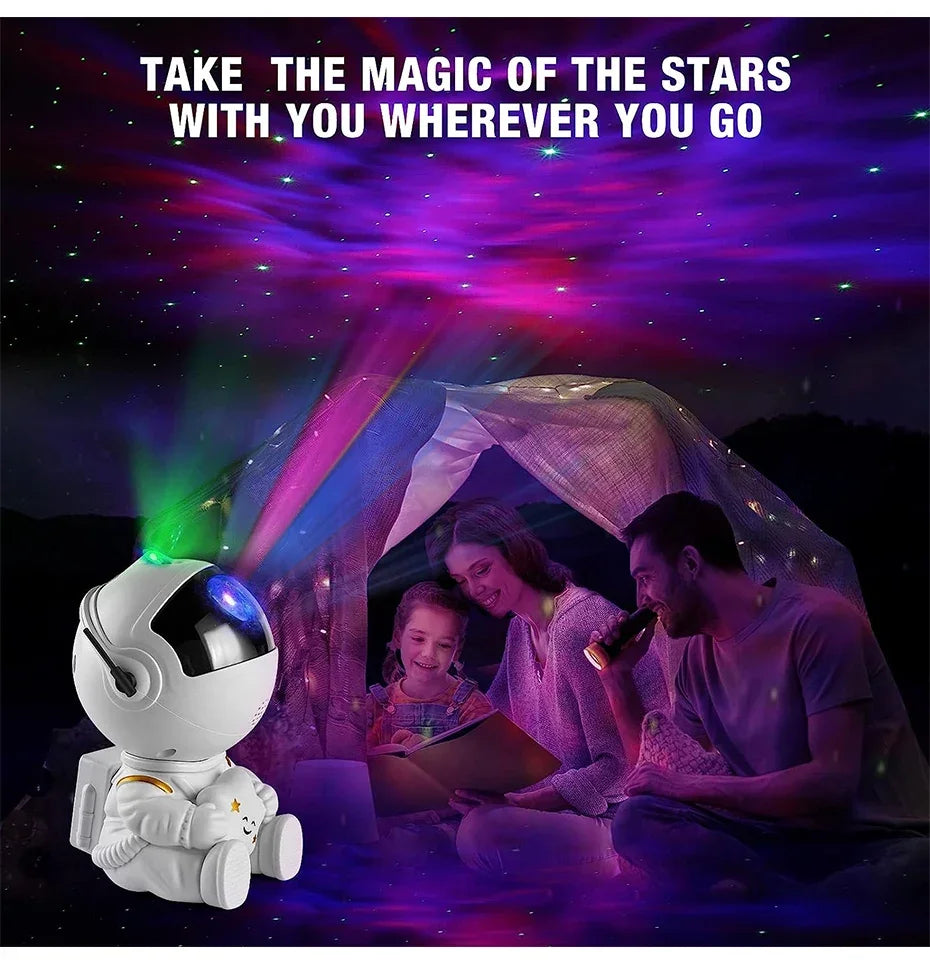 Astronaut LED projector, starry sky, night light