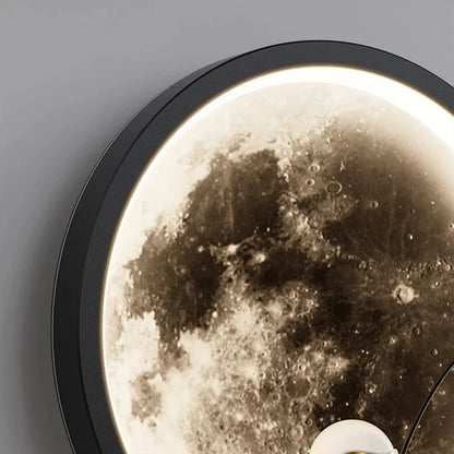 LED astronaut lamp, moon lamp, children's room decoration