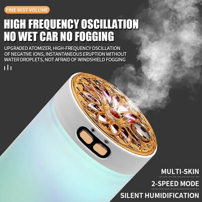 Wireless air humidifier, starry sky projector, RGB night light
