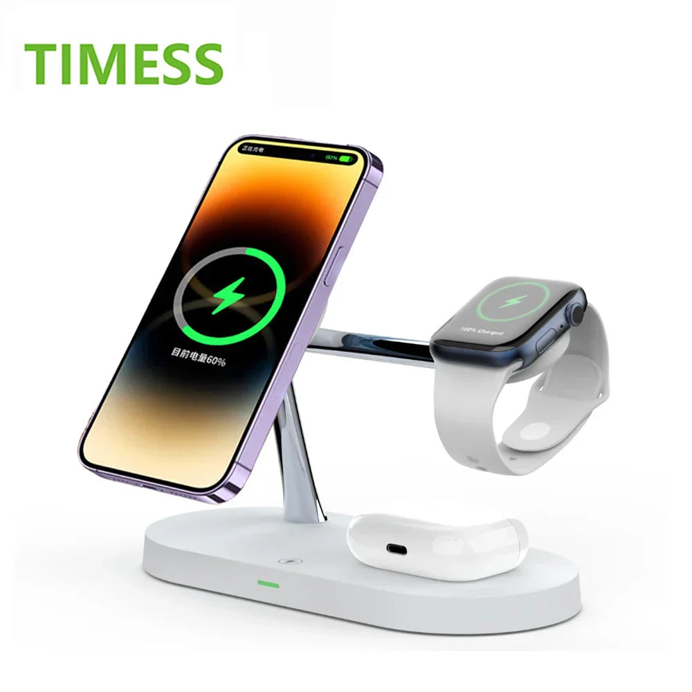 3-in-1 Charging Station, Fast Charging iPhone, Apple Watch, AirPods