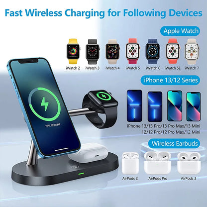 3-in-1 Charging Station, Fast Charging iPhone, Apple Watch, AirPods