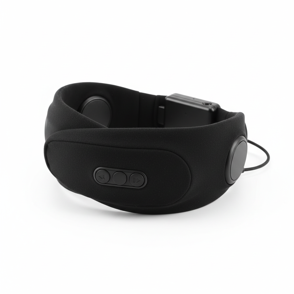 Czarna opaska Bluetooth
