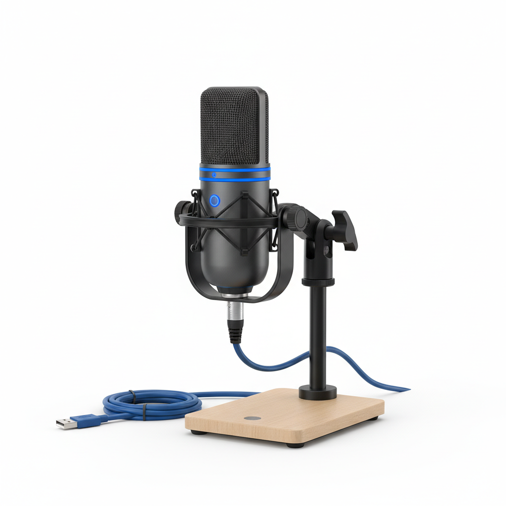 USB streaming microphone