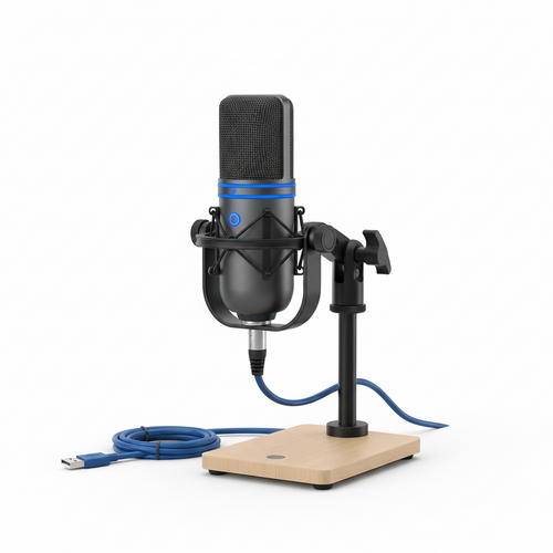 USB streaming microphone